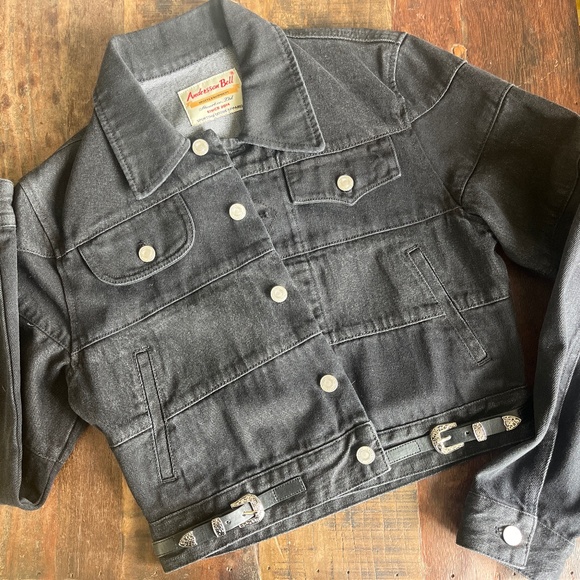 Black Jean jacket- Anderson Bell - Picture 1 of 4